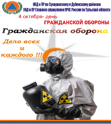 День гражданской обороны отмечается в России ежегодно 4 октября.