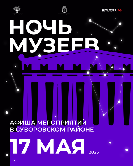 В Суворовском районе пройдет Ночь музеев. В Суворовском районе пройдет Ночь музеев.